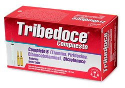 VITAMINA B1, B6, B12 Y DICLOFENACO 3 AMP 100/100/5/75 MG