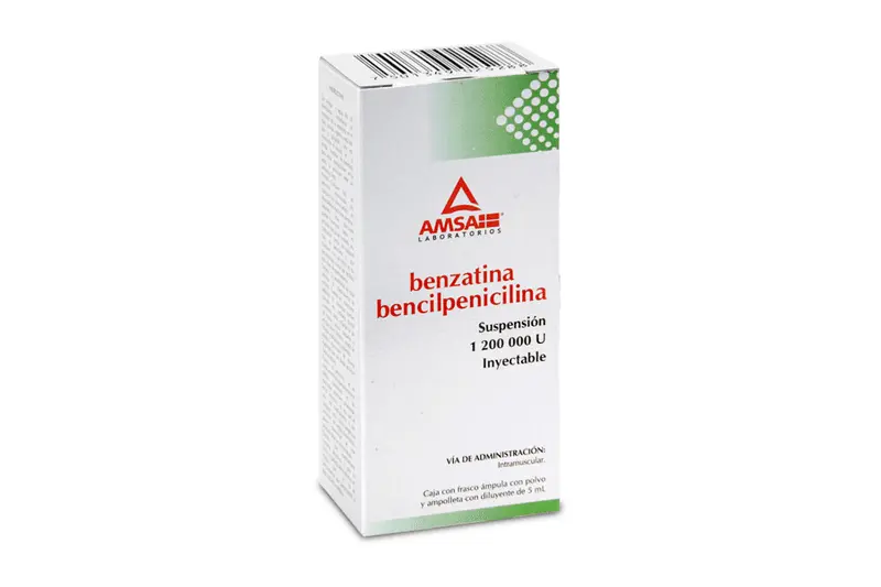 BENCILPENICILINA / BENZATINA SUSPENSION INYECTABLE 1 PIEZA