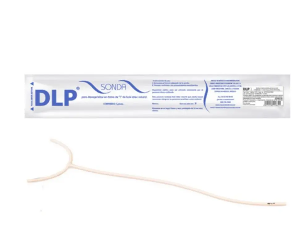 SONDA DE DRENAJE BILIAR TIPO T