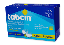 TABCIN EFERV 12 TAB 325/10/8/2 MG