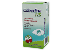 LORATADINA/BETAMETASONA SUSP 100MG/5MG/100ML/60 ML