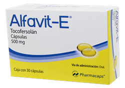 VITAMINA E 30 CÁPSULAS 500MG