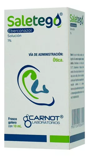 EBERCONAZOL 1% GOTAS OTICAS