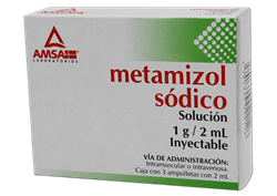 METAMIZOL SODICO 3 AMP 1G/2ML