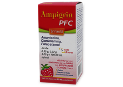 AMANTADINA/CLORFENAMINA/PARACETAMOL SUSP 3/0.50/0.02 G 60 ML