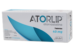 ATORVASTATINA (40MG) 10 TABLETAS