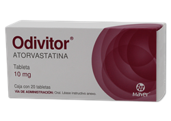 ATORVASTATINA (10mg) 20 TABLETAS