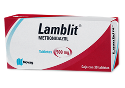 METRONIDAZOL 20 TAB 500 MG