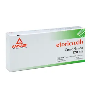 ETORICOXIB (120MG) 7 COMPRIMIDOS