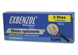 MEBENDAZOL 6 TAB 100 MG