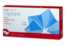 CAPTOPRIL 30 TAB 25 MG