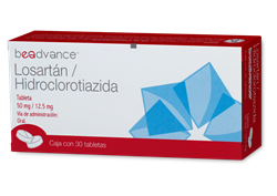 LOSARTAN/HIDROCLORO 30 TAB 50/12.5 MG