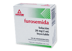 FUROSEMIDA 5 AMP 20MG/2 ML