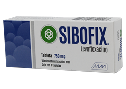 LEVOFLOXACINO 7 TAB 750 MG