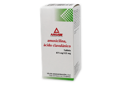 AMOXICILINA/AC CLAVULANICO 10 TAB 875/125 MG