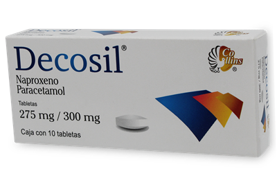 NAPROXENO/PARACETAMOL 10 TAB 275/300 MG