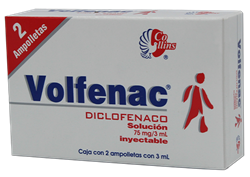 DICLOFENACO 2 AMP 75MG/3 ML