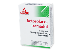 KETOROLACO/TRAMADOL 3 AMP 10/25MG